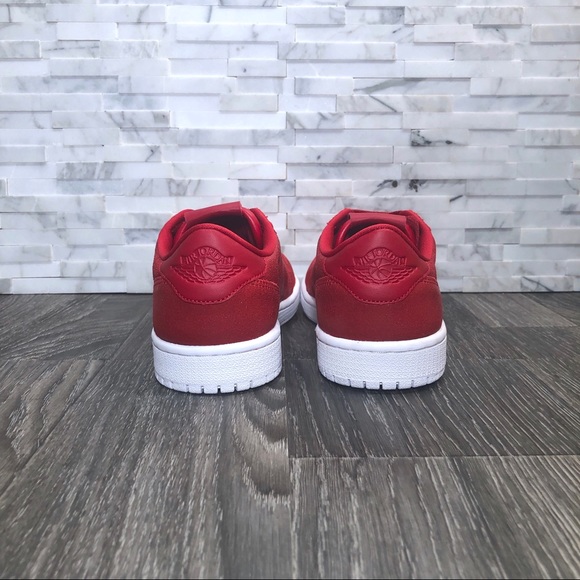 Nike Air Jordan 1 Low NS Gym Red & Gold WMNS AJ1 - Picture 6 of 12